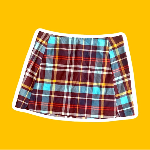 Urban Outfitters Dresses & Skirts - Urban Outfitters Plaid Gingham Mini Skirt [NWOT]